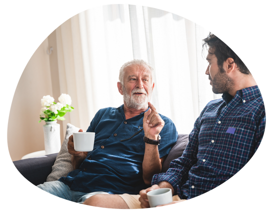 clients image of an interview