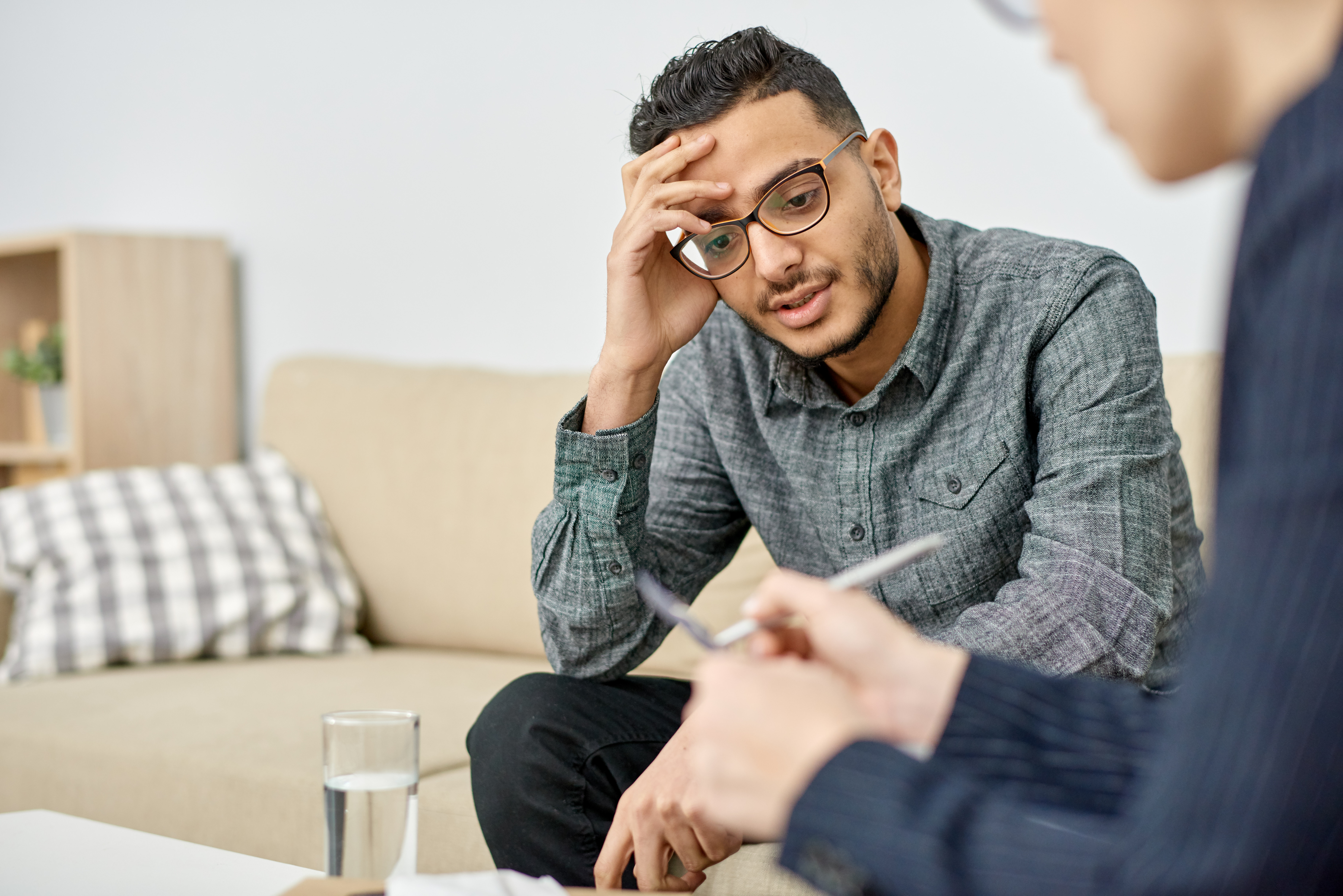 clients image of an interview